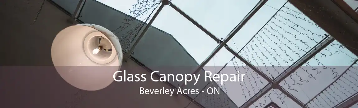 Glass Canopy Repair Beverley Acres - ON