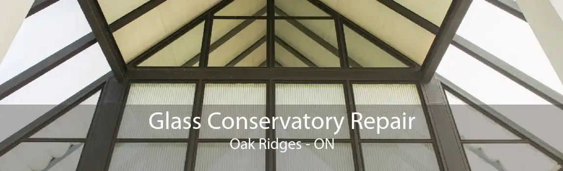 Glass Conservatory Repair Oak Ridges - ON
