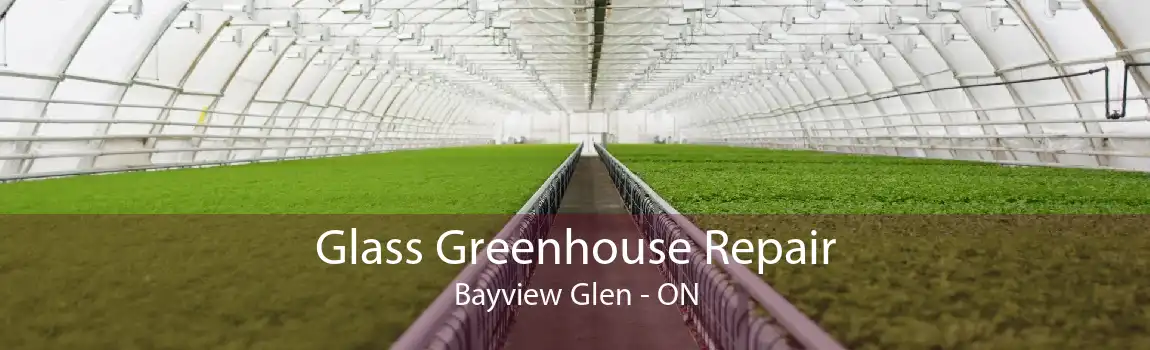 Glass Greenhouse Repair Bayview Glen - ON