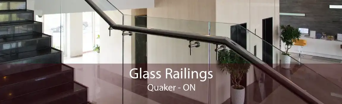 Glass Railings Quaker - ON