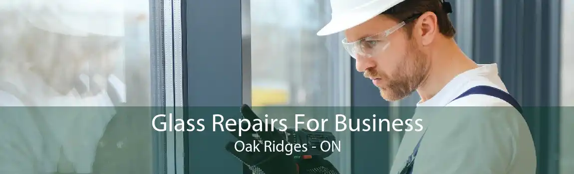 Glass Repairs For Business Oak Ridges - ON