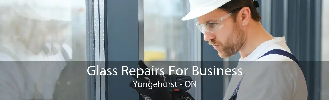 Glass Repairs For Business Yongehurst - ON