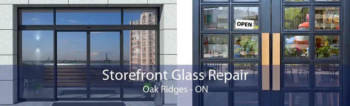 Storefront Glass Repair Oak Ridges - ON