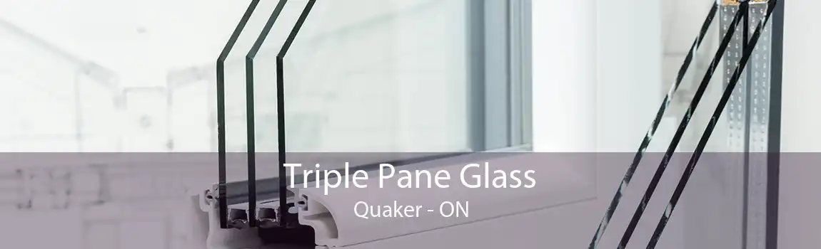 Triple Pane Glass Quaker - ON
